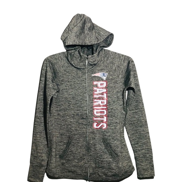 NFL Gray Patriots Women's Jacket - Picture 1 of 4